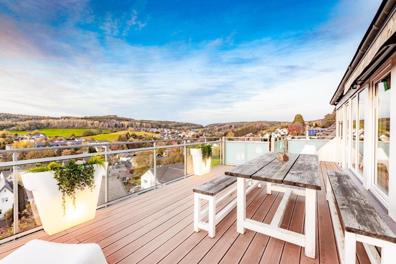 Architektenwohnungen Mit Panoramablick Bei Koeln Lindlar Exteriér fotografie